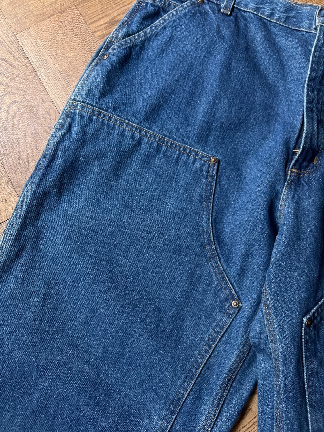 [42]칼하트 USA 빅사이즈 더블니 워크 데님 팬츠 상품이미지3