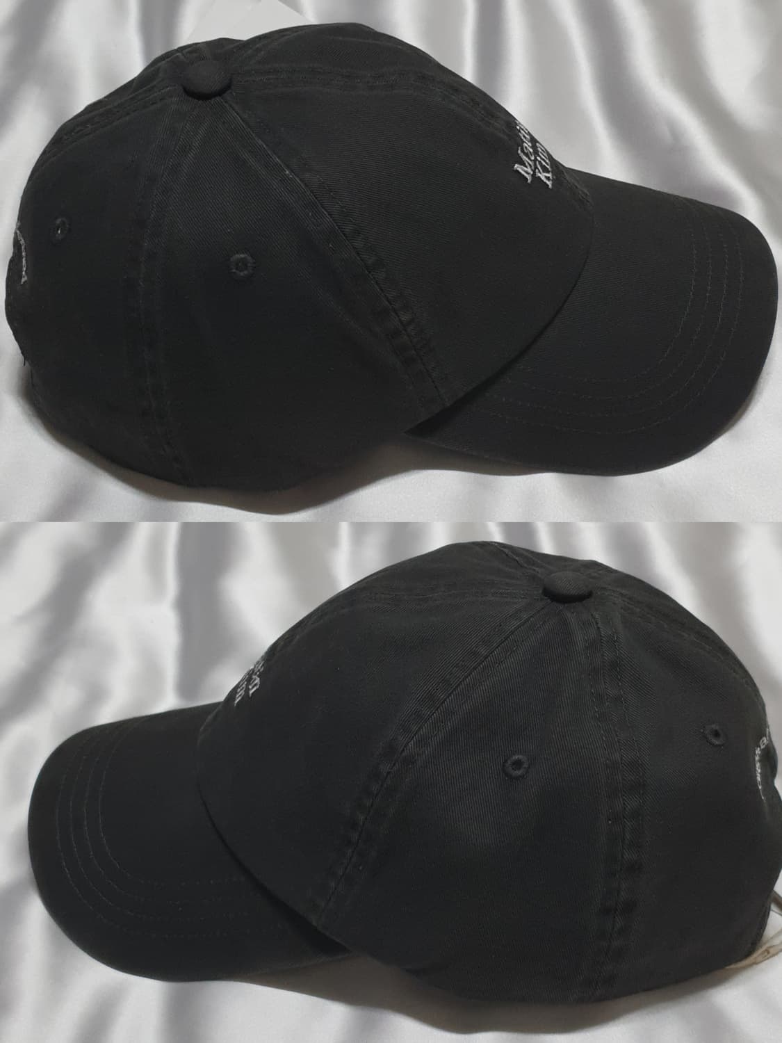 그레이  마뗑킴 미니 로고 볼캡 모자 상품이미지4