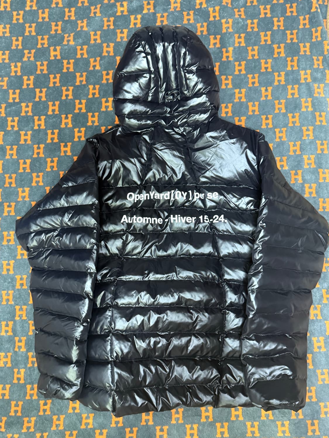 오와이 블랙 경량패딩 100-105(사이즈) 상품이미지3