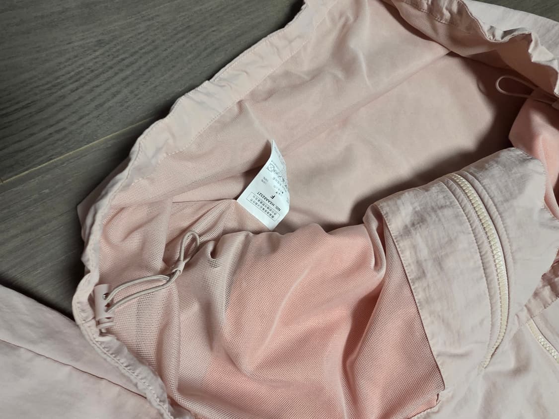 젝시믹스 핑크색 후드 바람막이 상품이미지6