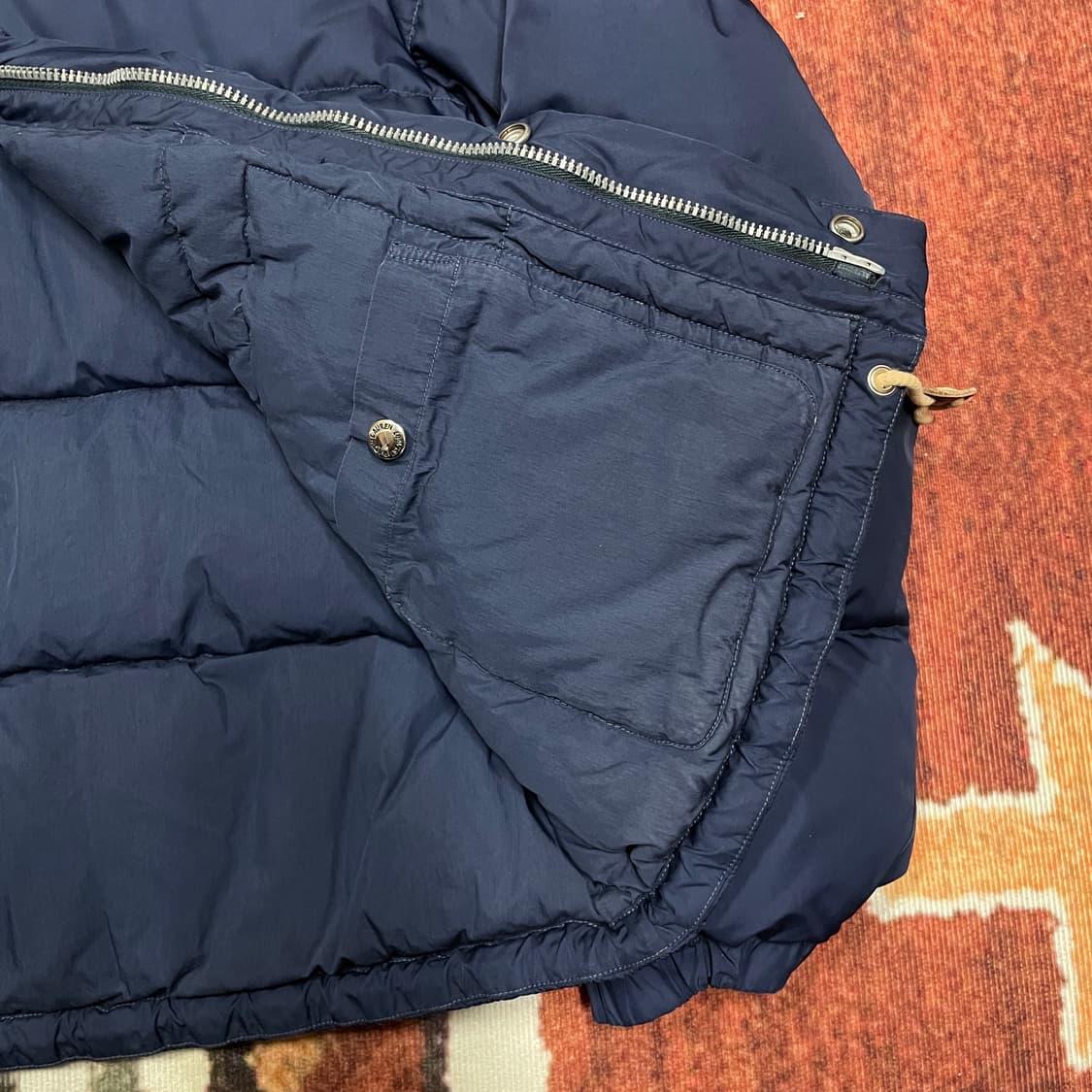 폴로 랄프로렌 푸퍼 숏패딩 네이비 다운 패딩 상품이미지3