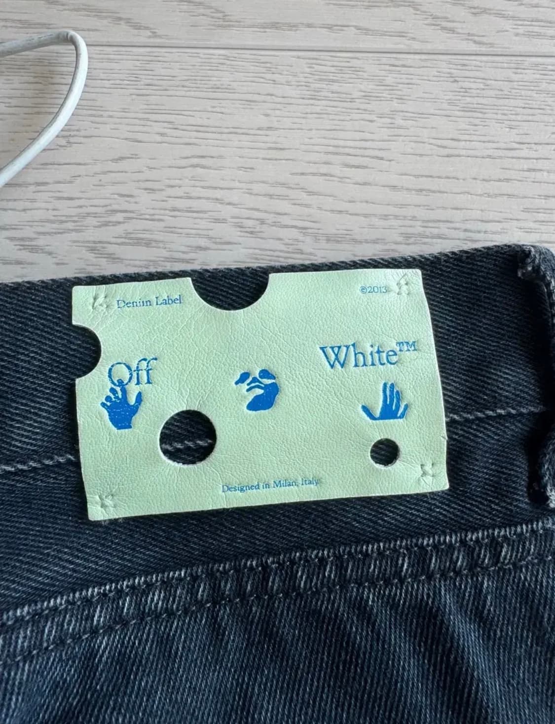 오프화이트 다이애고날 슬림 진 34 청바지 상품이미지7