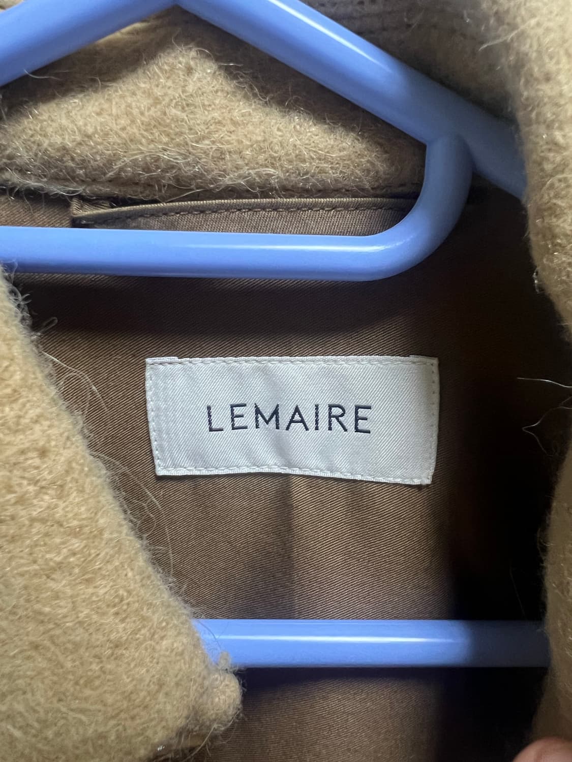 르메르 Lemaire/알파카 오버 셔츠 자켓/44(최우식 착용) 상품이미지5