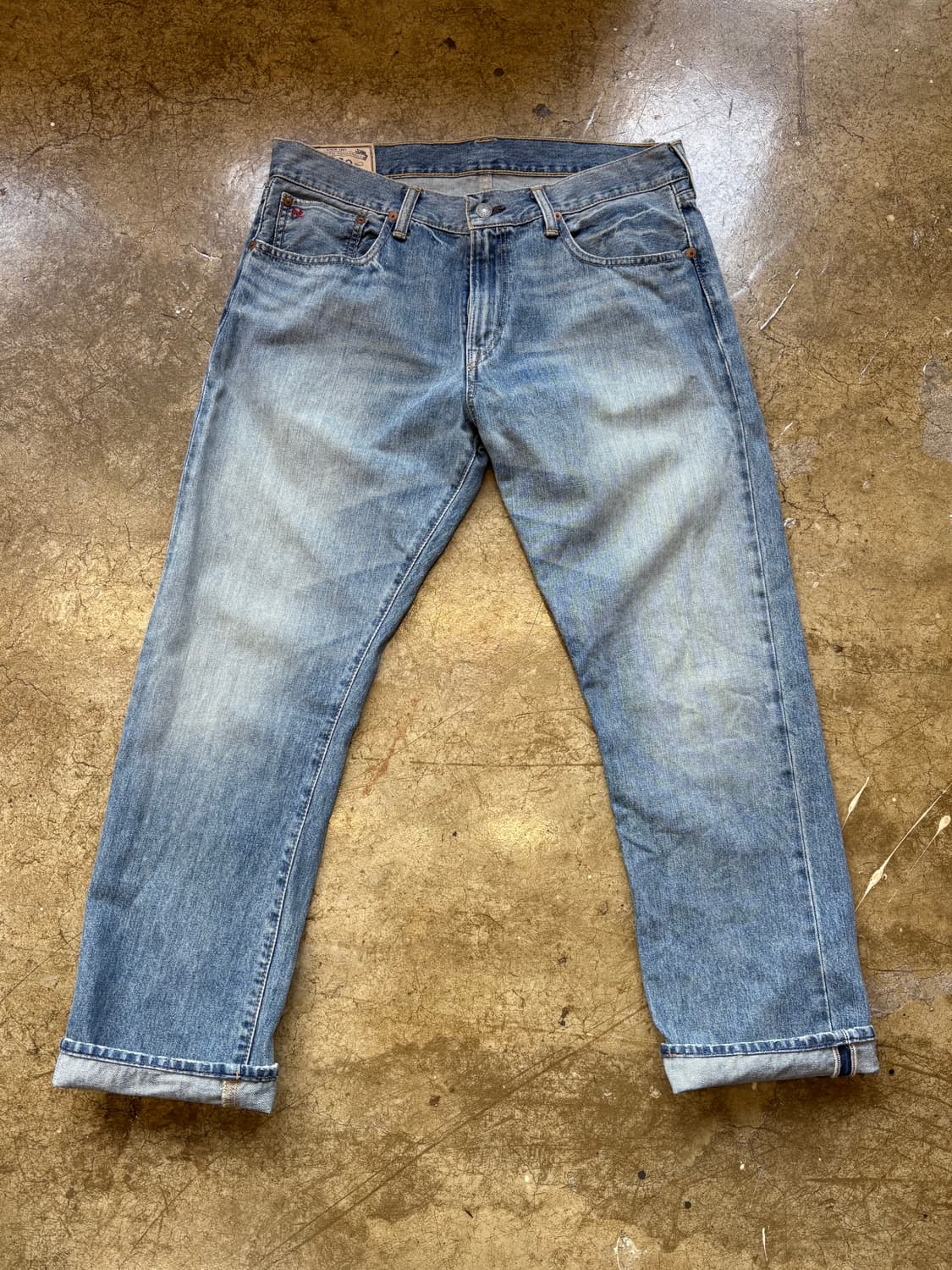 폴로 Authentic Dungarees 셀비지 데님 상품이미지1