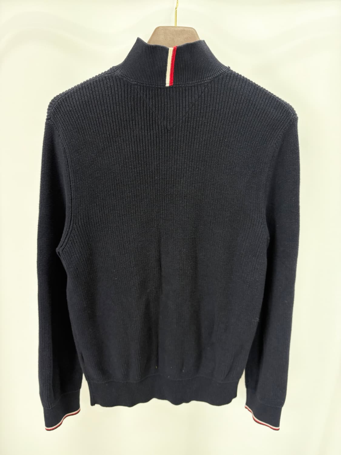  [M]타미힐피거 반집업 네이비 니트 상품이미지9