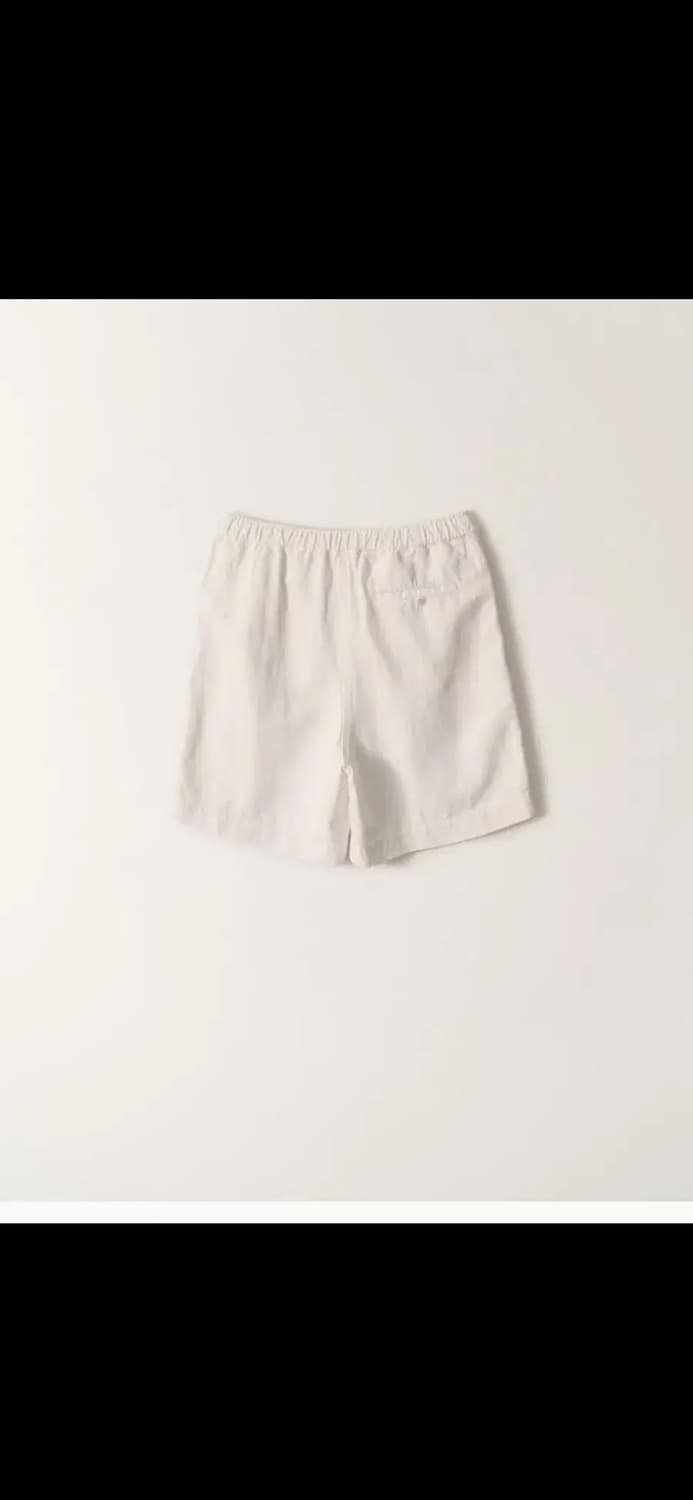 낫띵리튼 Pale Linen Banding Pants - White 상품이미지5