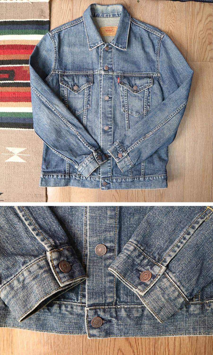 
일본판 05S LEVIS 리바이스 70599 슬림핏 데님자켓

 상품이미지4