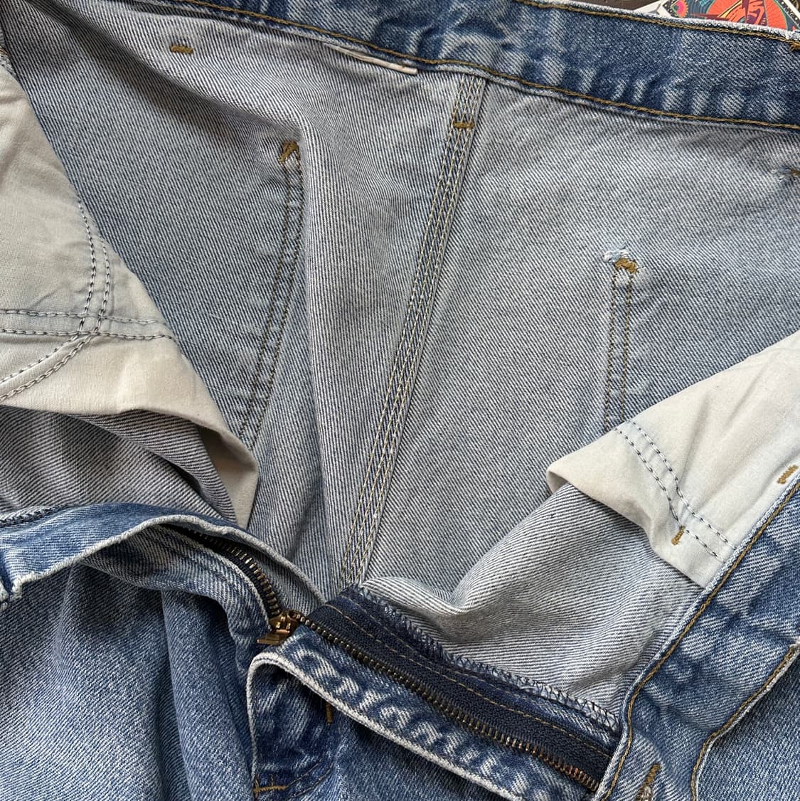 칼하트 데님 카펜터 팬츠 B13-DST 38 상품이미지8