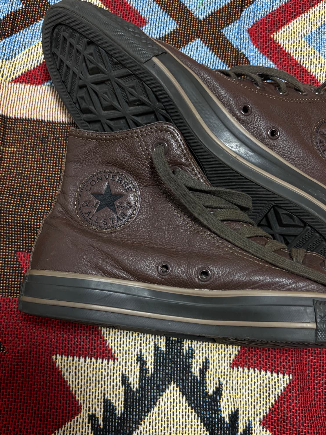 250) 컨버스 척테일러 브라운 레더 하이 상품이미지2