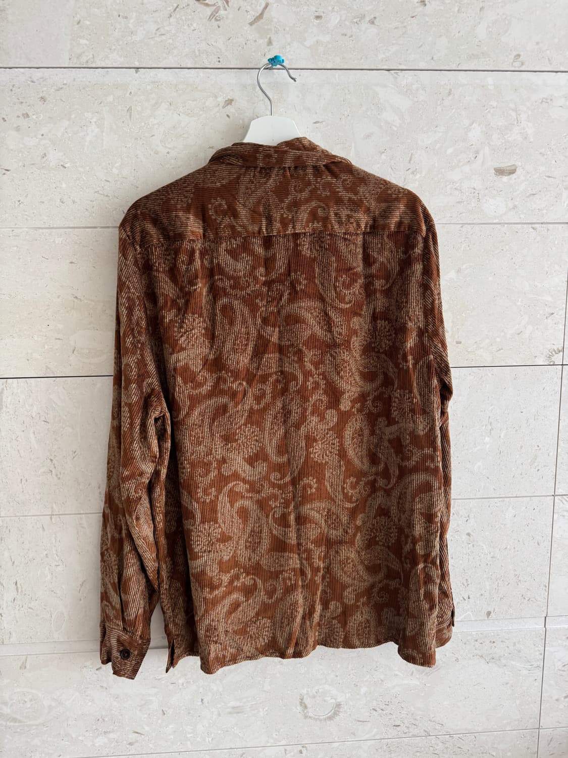 CMMN SWDN 커먼 스웨덴 페이즐리 셔츠 새상품 48 상품이미지4