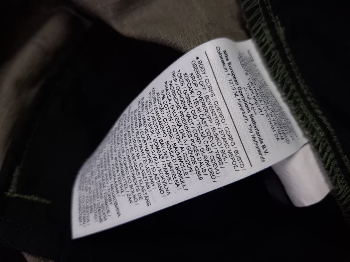 특A 오리지날 나이키 SB 카모패턴 립스탑 카고바지 상품이미지4