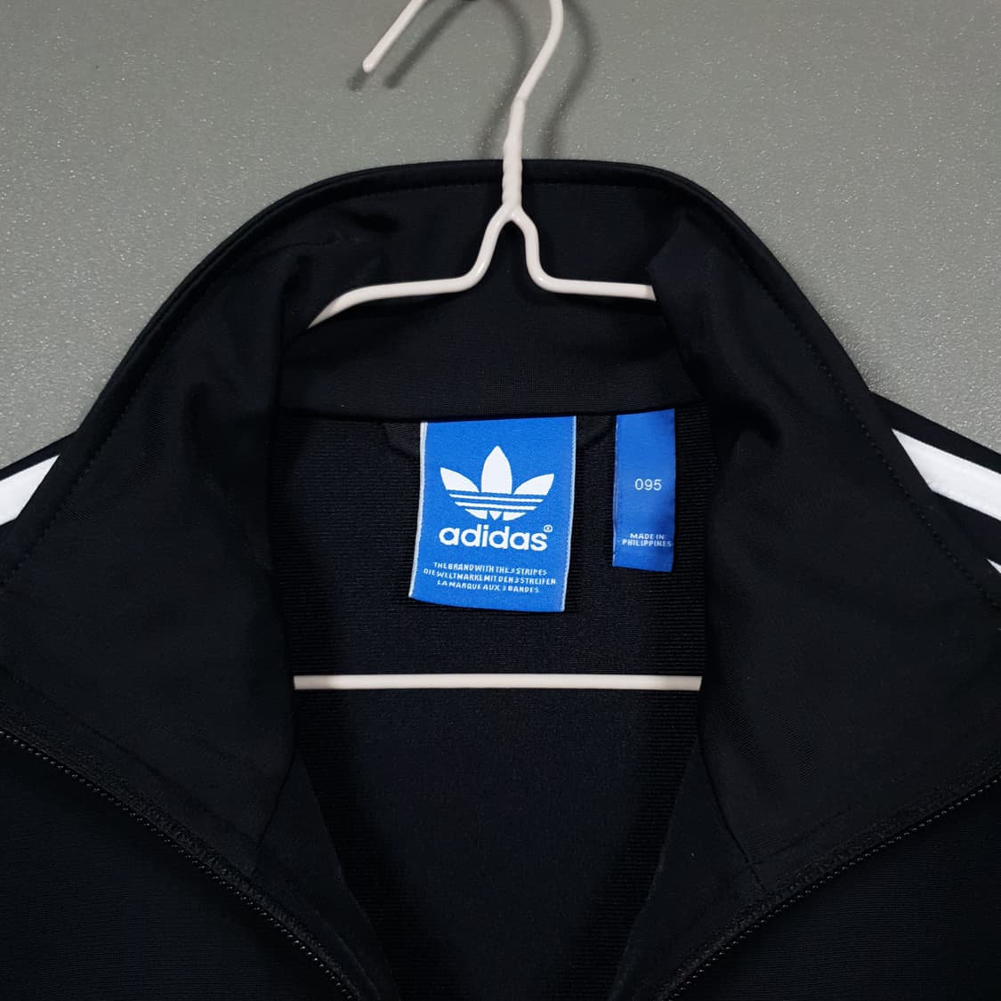 M (95) 아디다스 유로파 파이어버드 트랙탑 져지 자켓 블랙 y2k 상품이미지6
