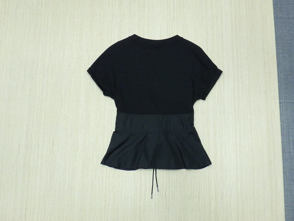 (XS) 필립플레인 레이스업 코르셋 웨이스트 셔츠 상품이미지2