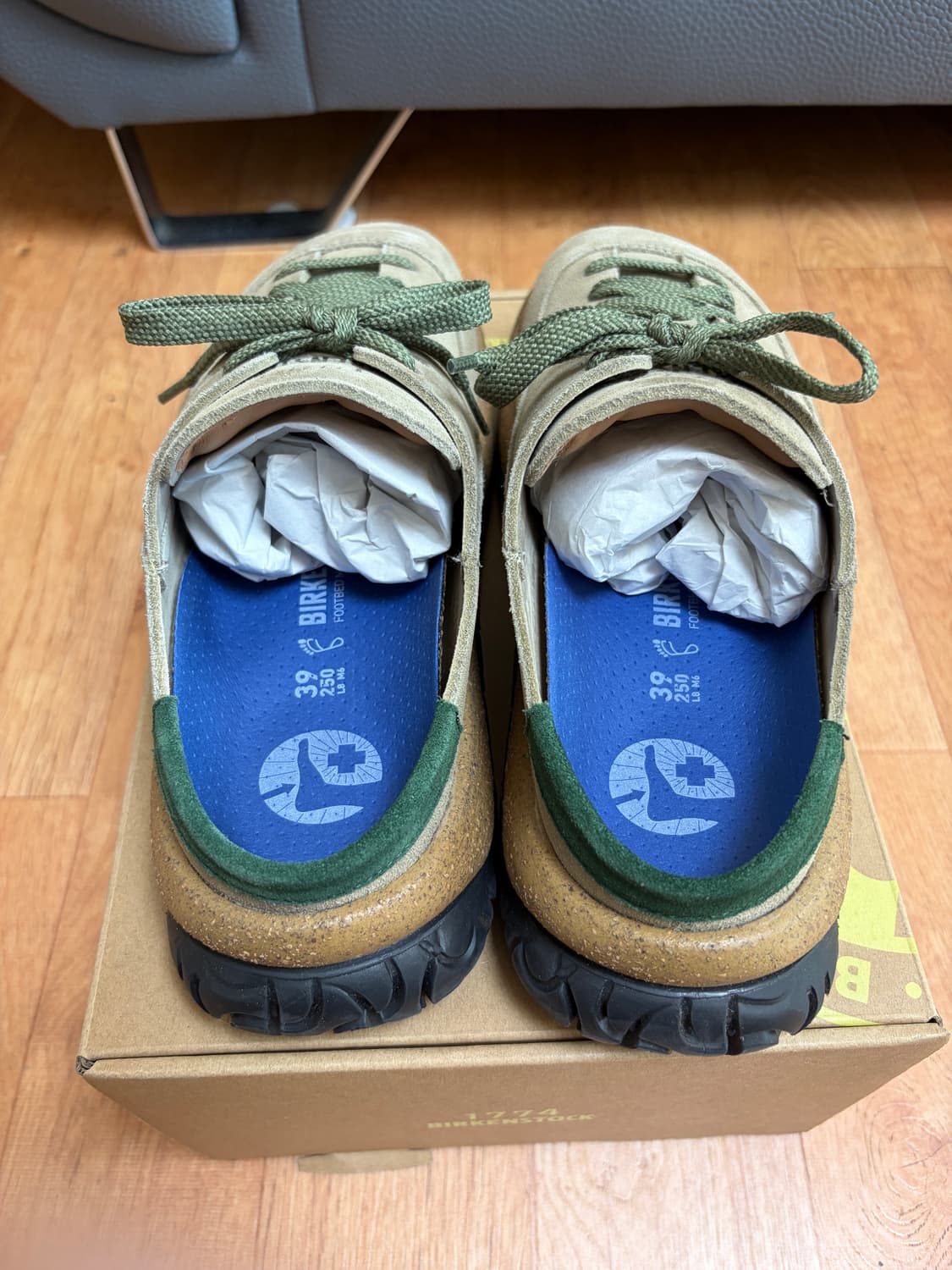 [39] 버켄스탁1774 티보 유어젤 스웨이드 타우페(레귤러) 상품이미지5