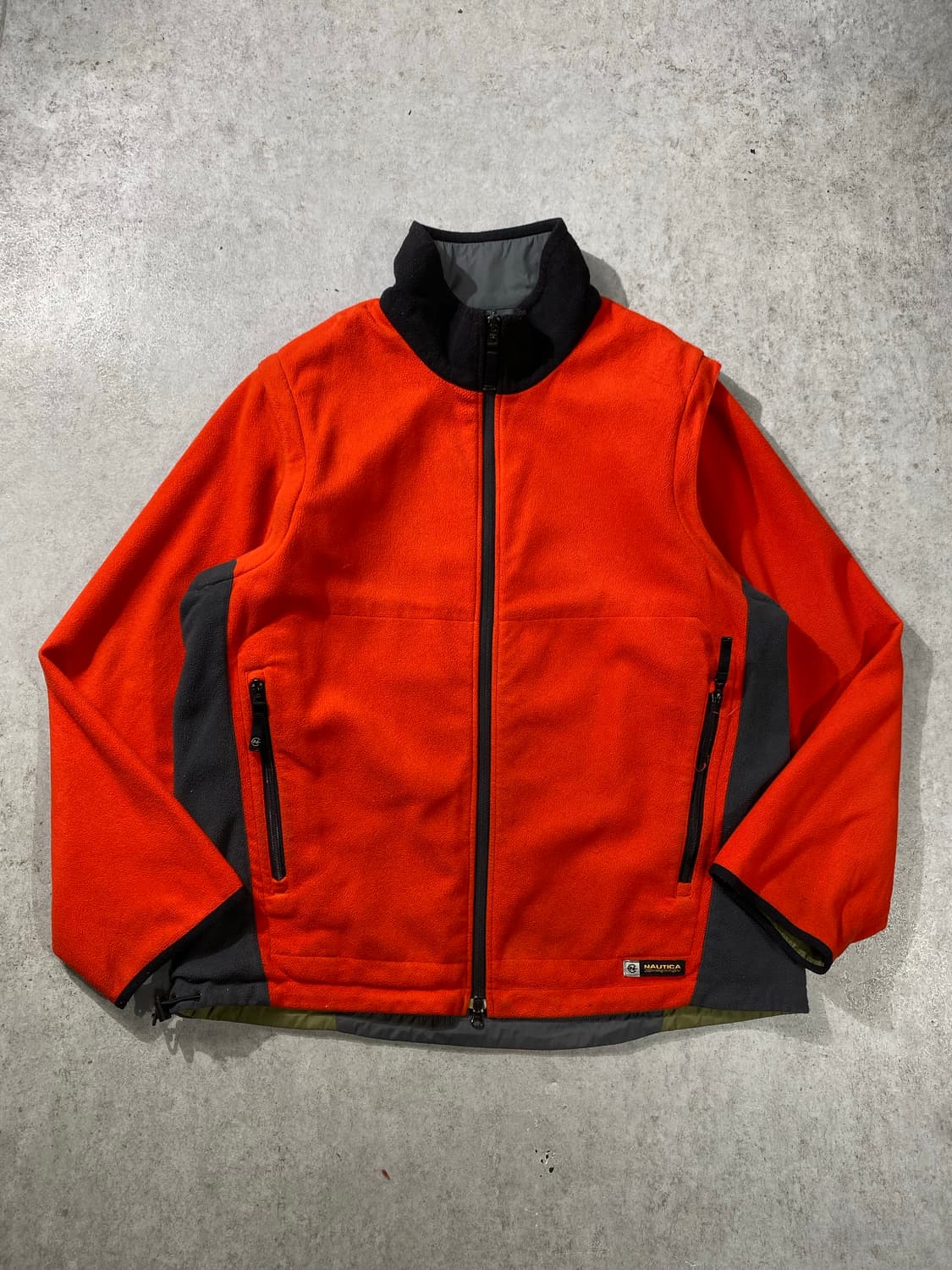 [XL] 00s Nautica 노티카 리버서블 나일론 플리스 윈드자켓 상품이미지6