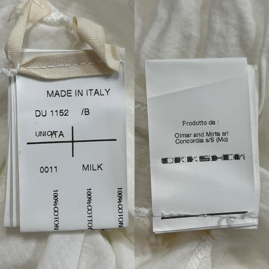 릭오웬스 08SS 다크쉐도우 슬리브리스 나시 밀크 상품이미지8