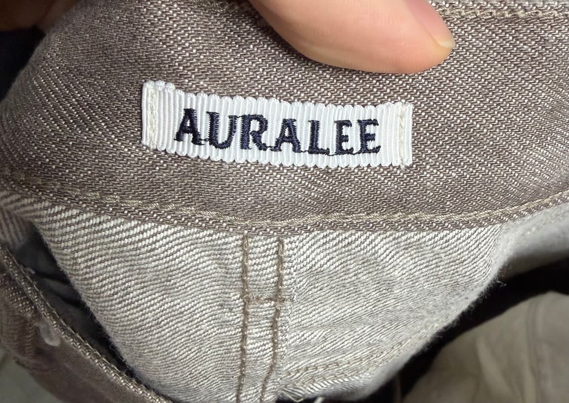 마지막가격 하드 트위스트 브라운 데님 5P 팬츠 모카 브라운 - 23AW 상품이미지5