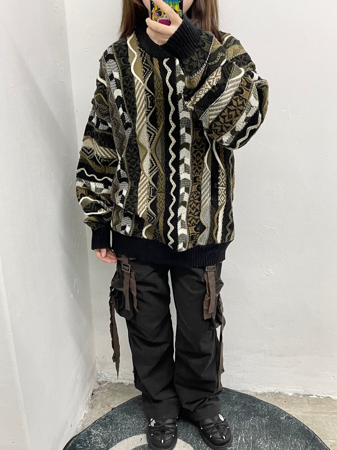 DOHC 본디지 스트랩 카고팬츠 *레어 상품이미지4