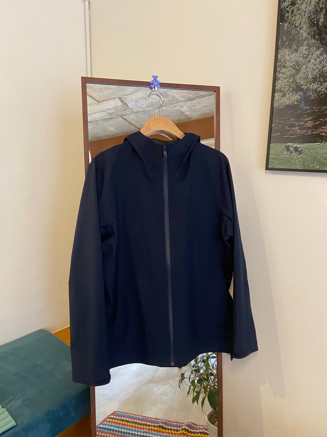 유니클로 블록테크 바람막이 자켓 상품이미지1