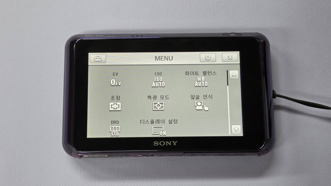 소니 사이버샷 DSC-T99 퍼플 (작례 O) 상품이미지3