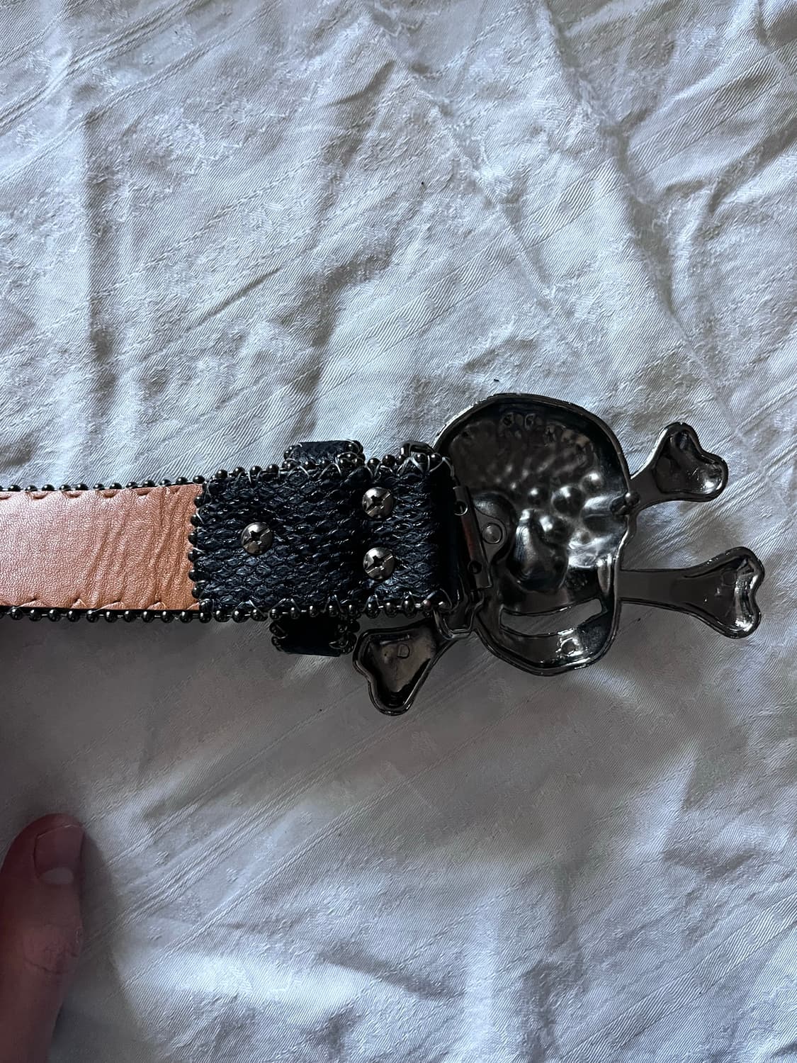 Gothic Punk Skull Stud Belt 상품이미지4