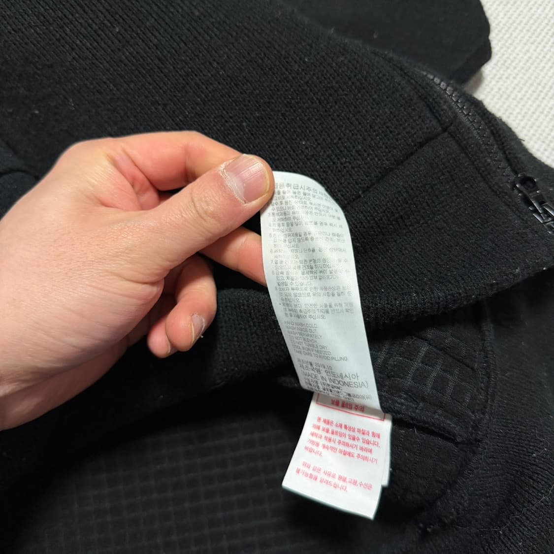 스파이더 플리스 집업 자켓 상품이미지4