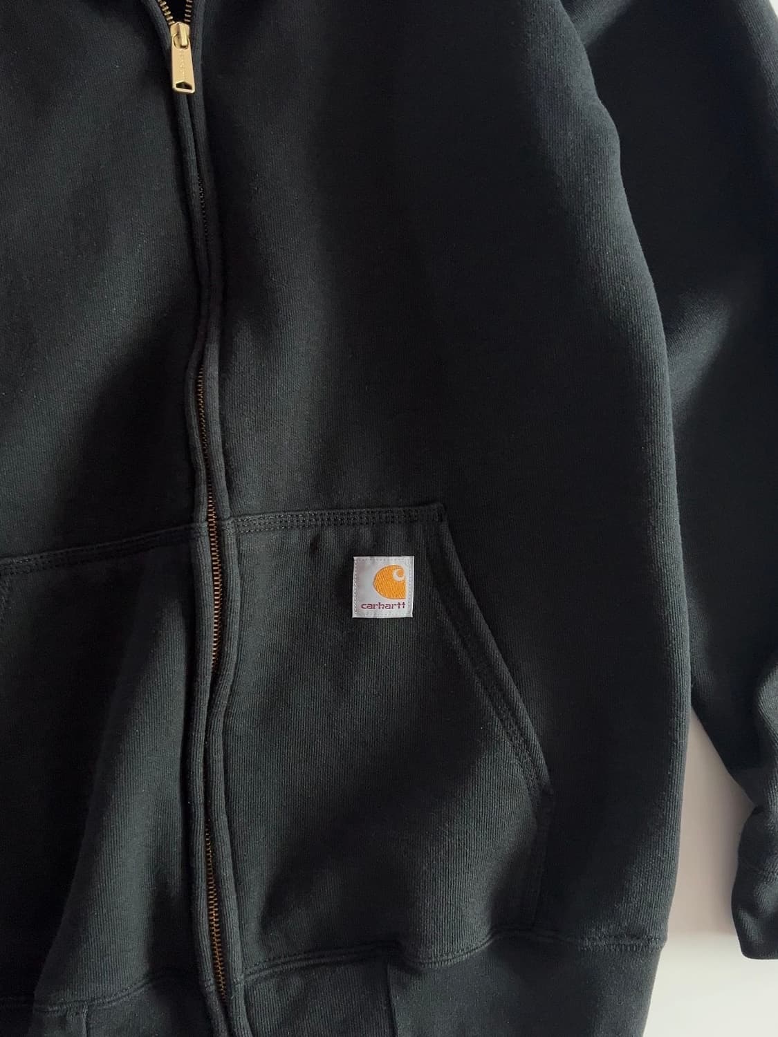 칼하트 블랙 후드집업 M 상품이미지4