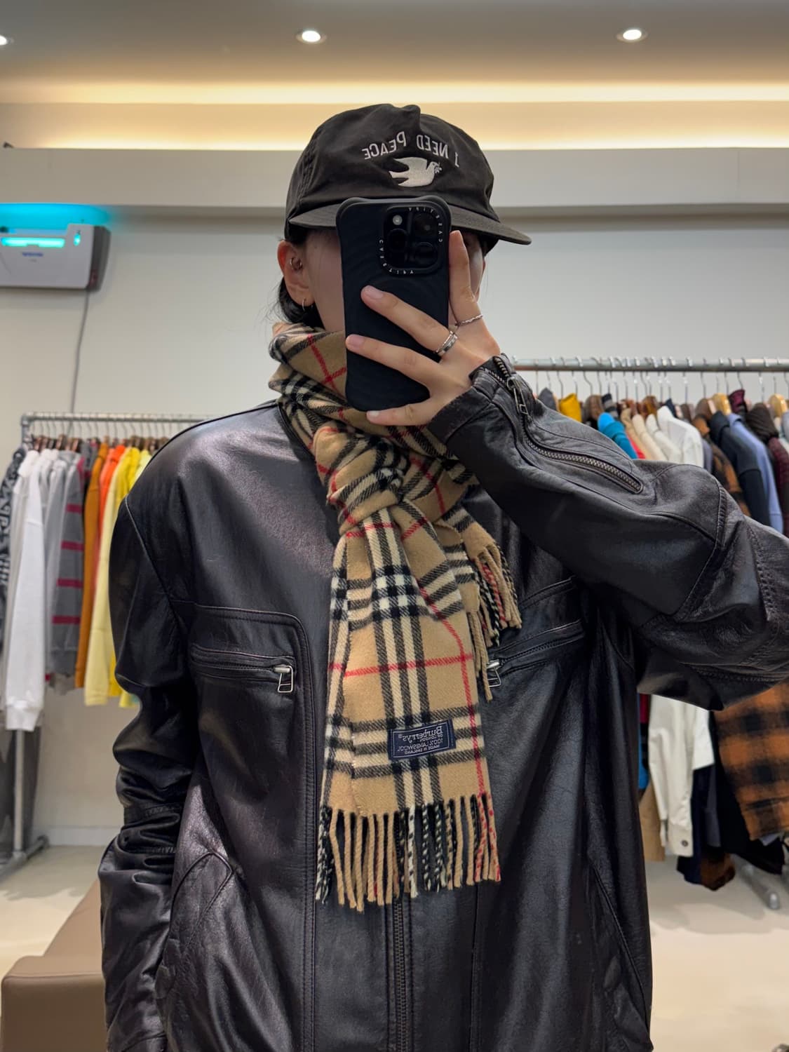 버버리 체크 머플러 상품이미지5