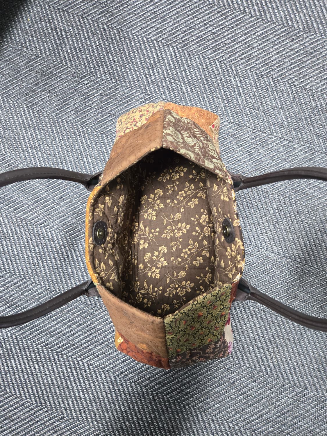 퀼트가방 핸드메이드가방 퀼트토트백 상품이미지6