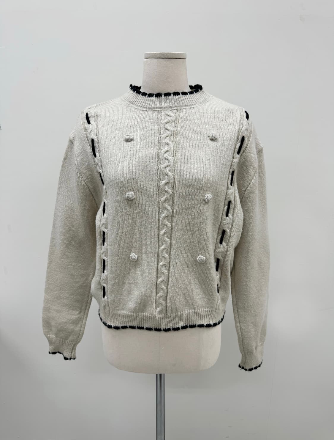 Flower knit 상품이미지1