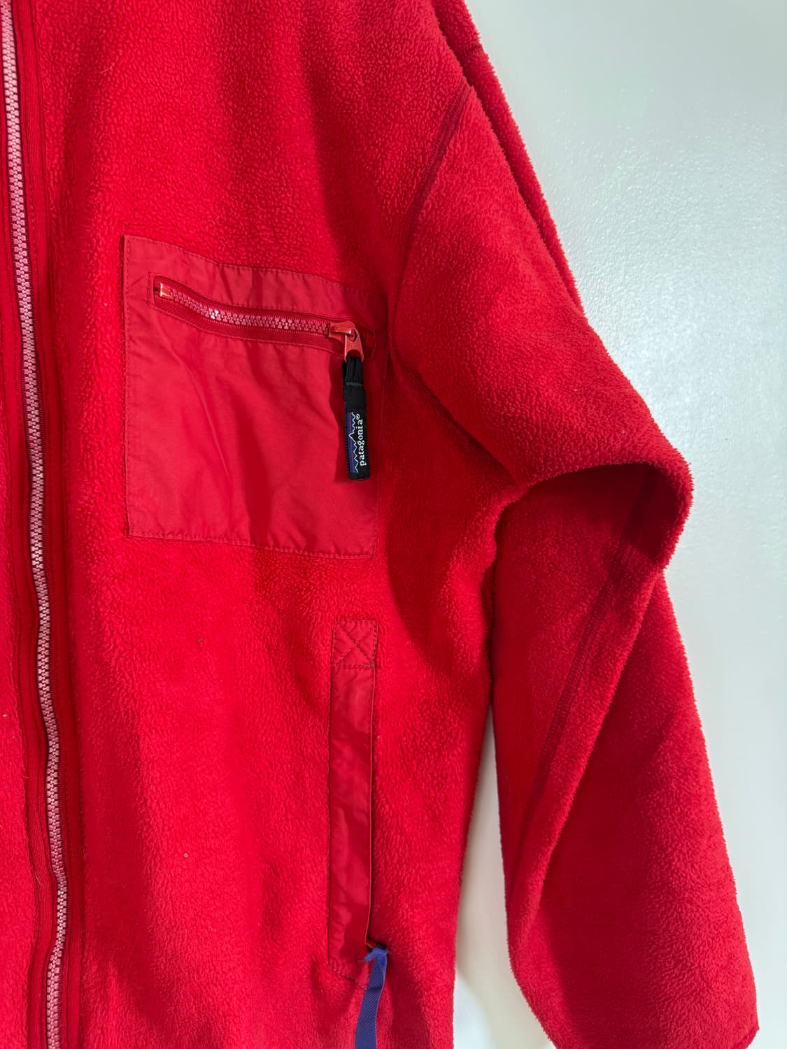 90년대 파타고니아 플리스 집업 가로지퍼 USA L사이즈 상품이미지2