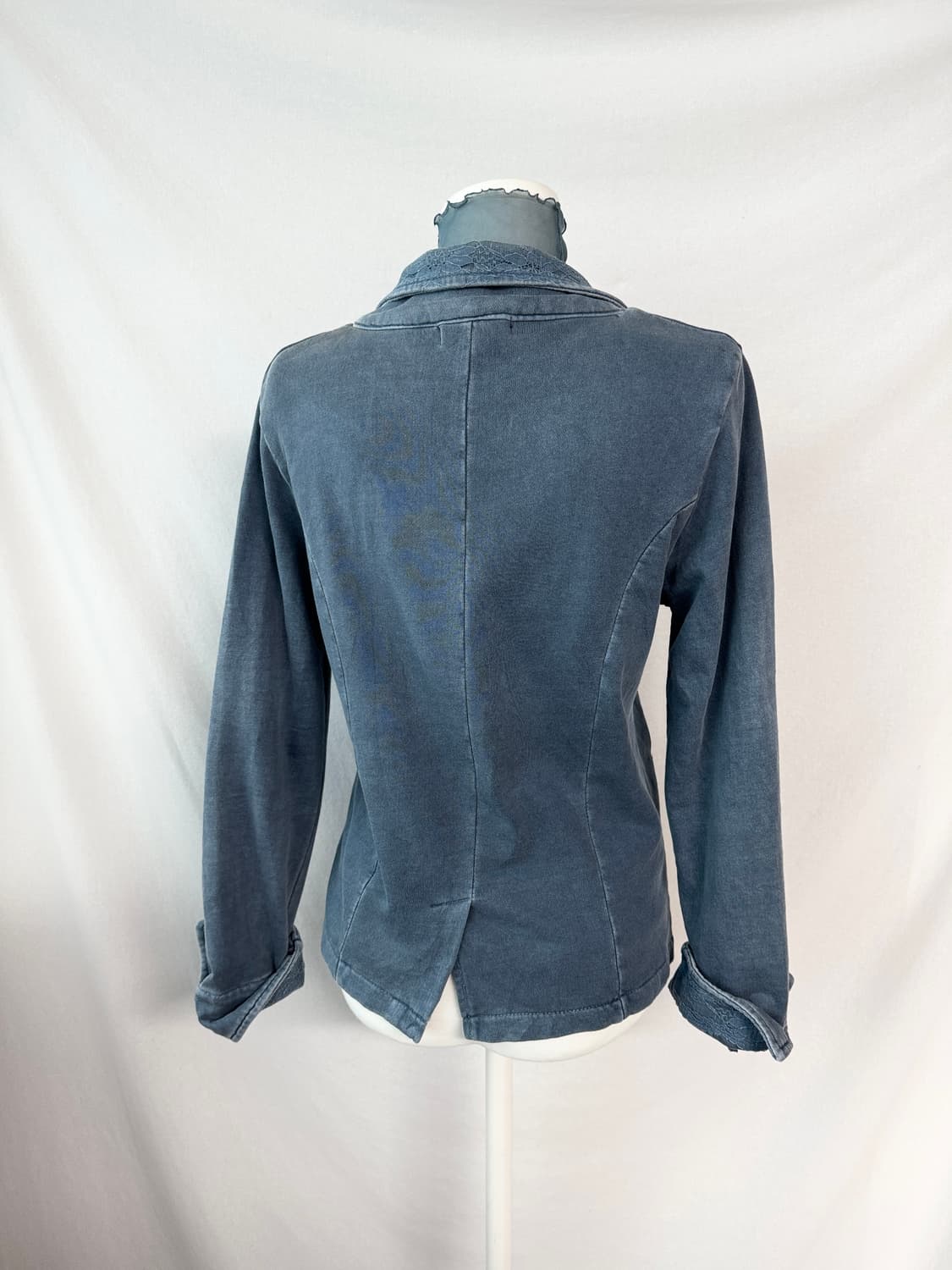 레이스 디테일 워싱 자켓 상품이미지7