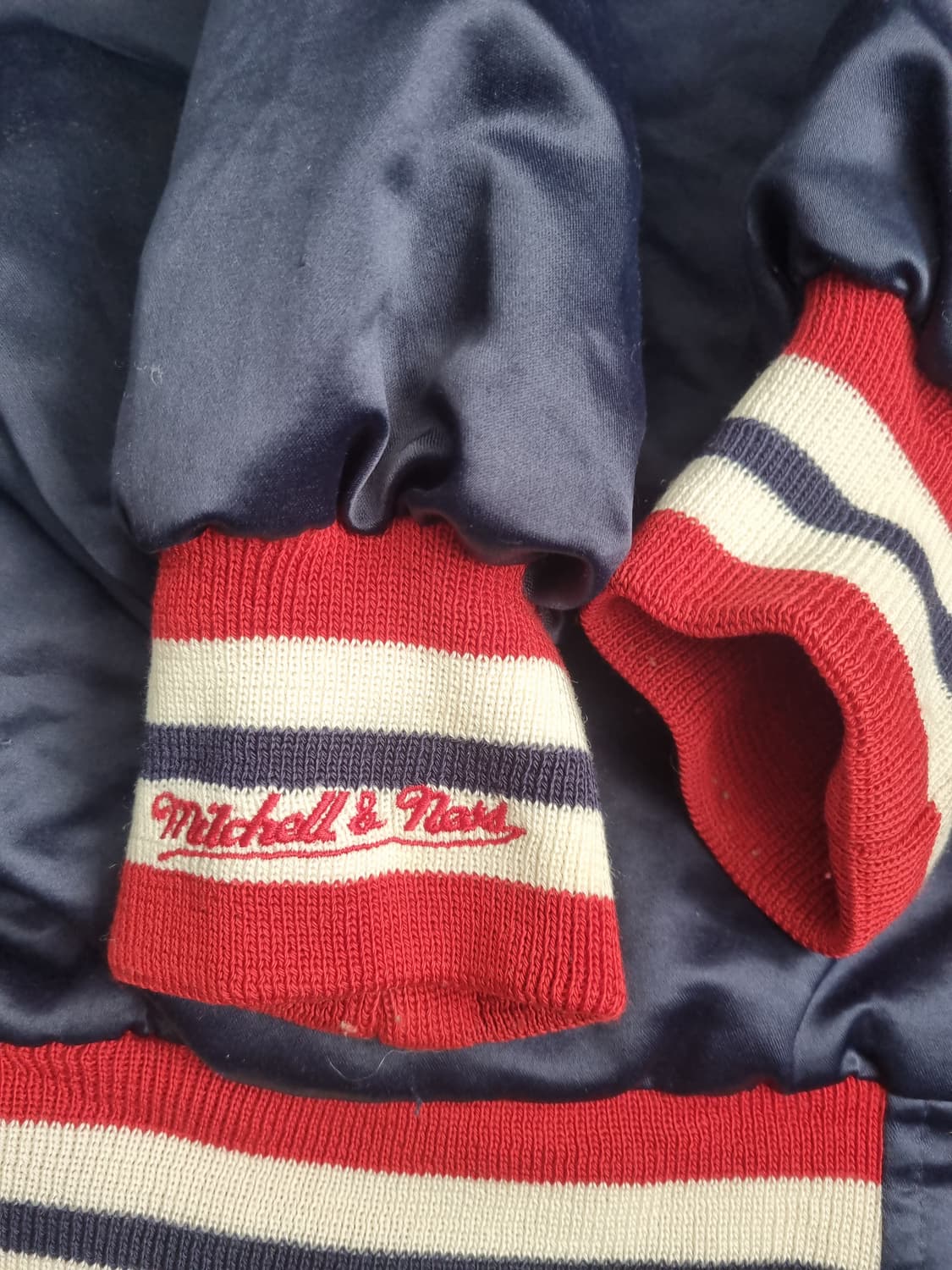 미첼앤네스 올드스쿨 스타디움 자켓 115 상품이미지4