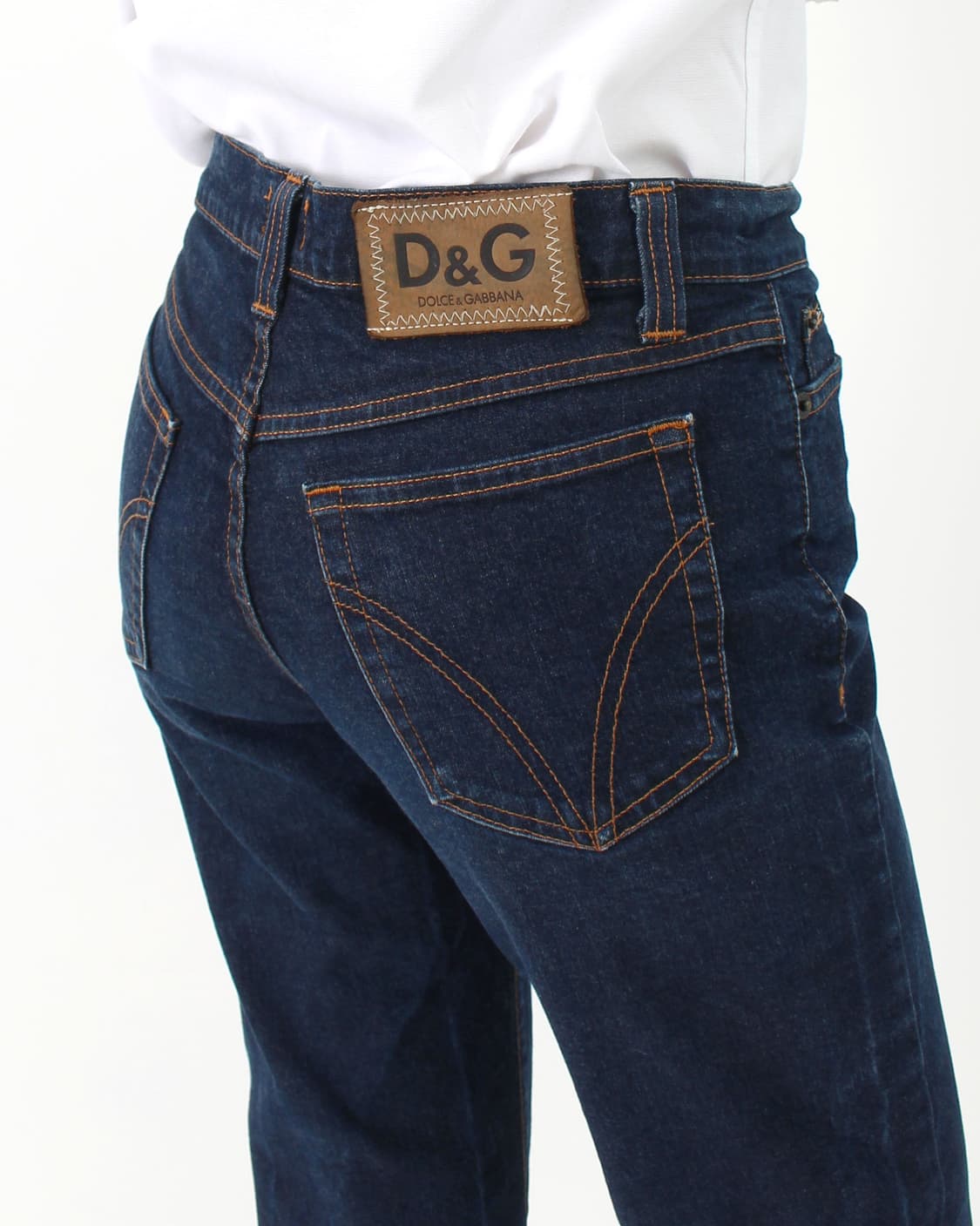 돌체앤가바나 D&G 빈티지 슬림 중청 데님 팬츠 상품이미지9