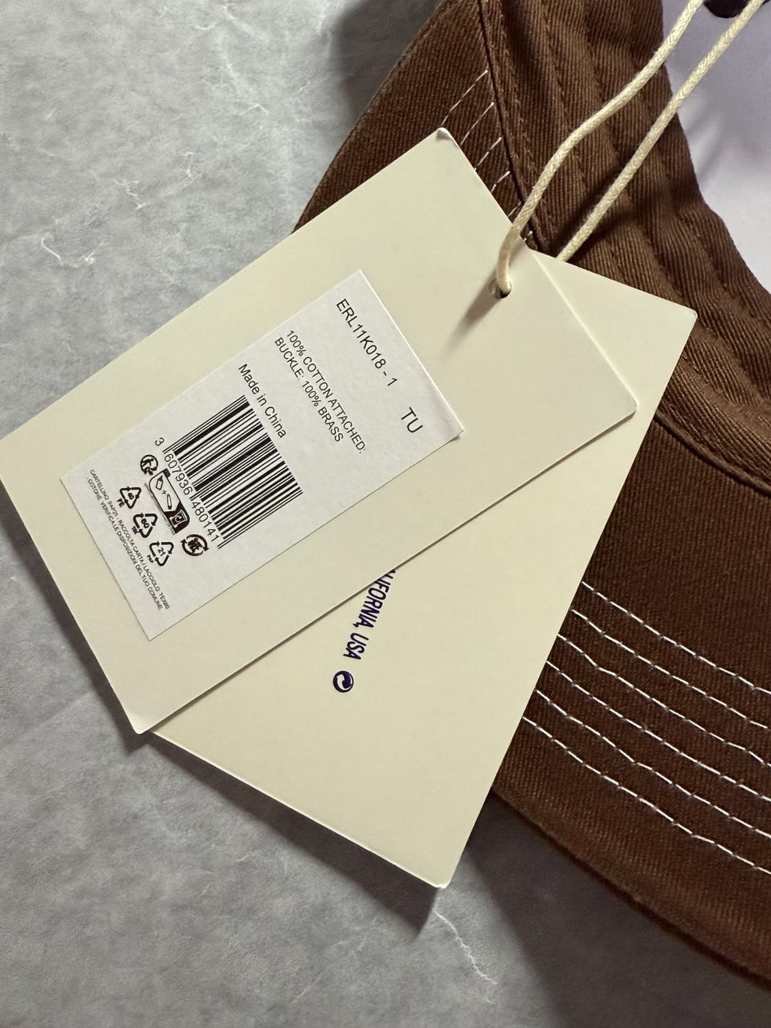 [OS] ERL 베니스 캡 브라운 상품이미지6