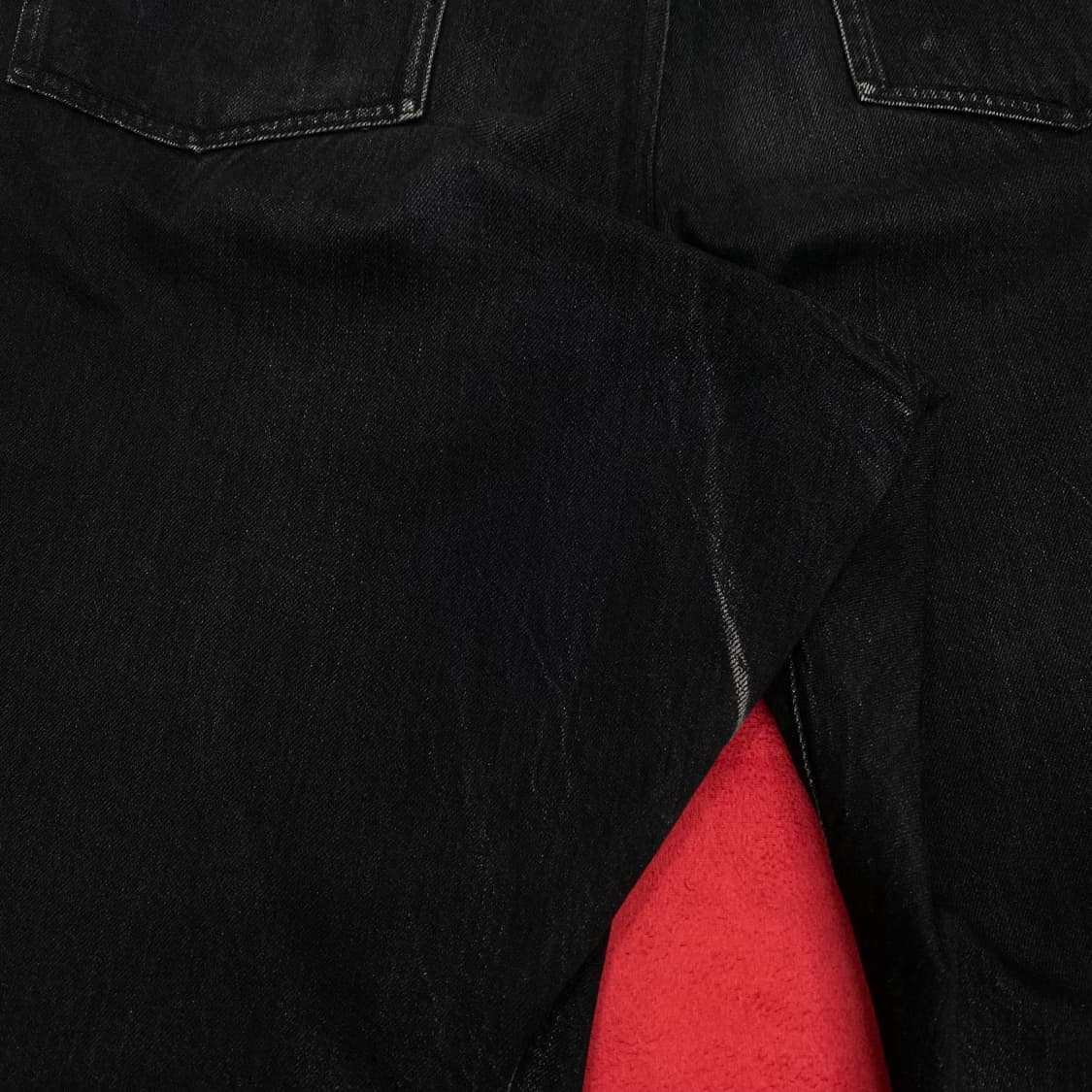 피그벨 흑청 데님팬츠 32 상품이미지6
