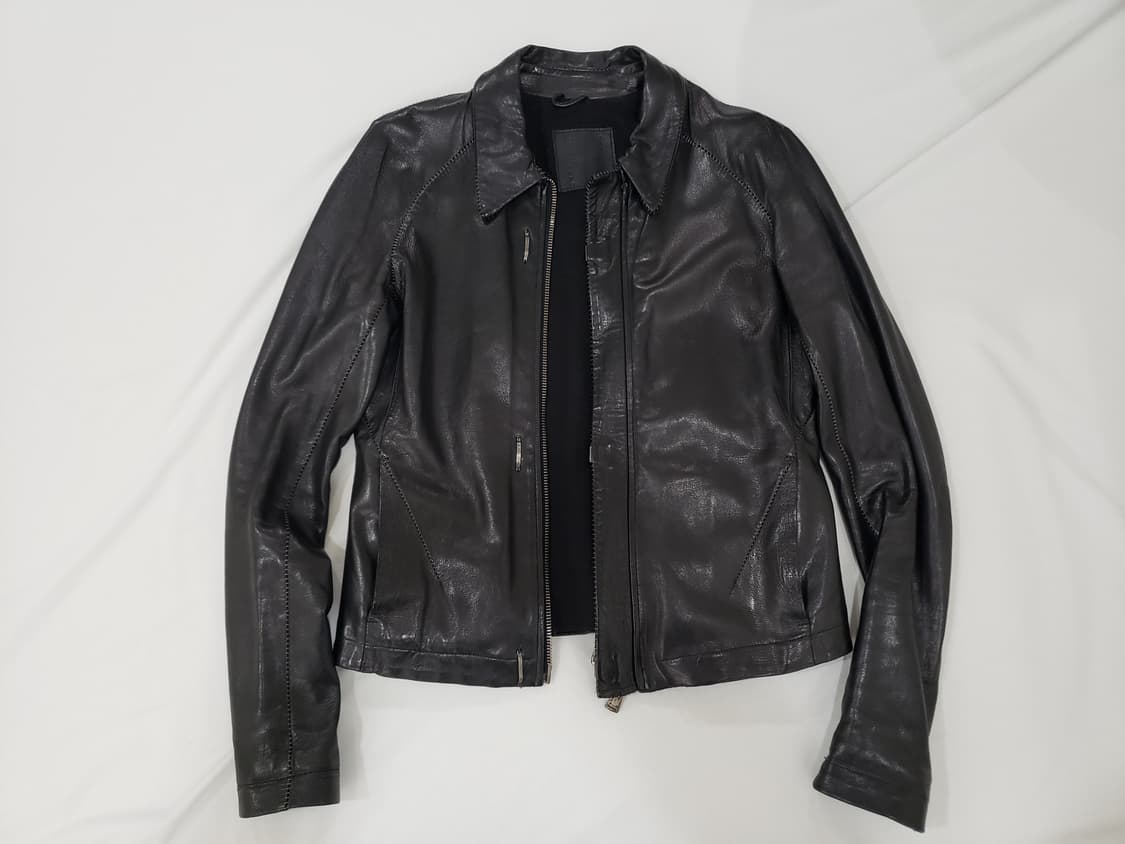 10sei0otto 스카스티치 카프스킨 레더 자켓 (CCP오마주) 상품이미지1