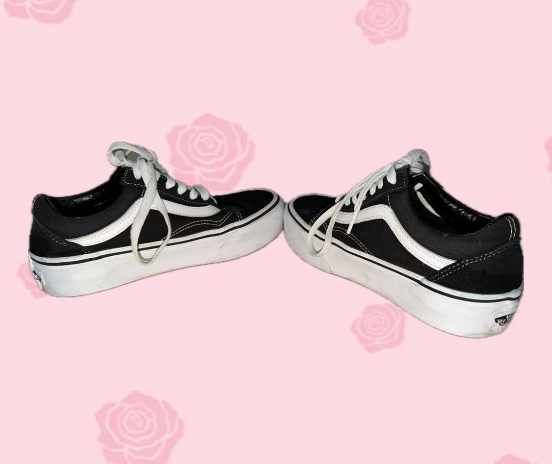 (220) 반스 올드스쿨 플랫폼 블랙 상품이미지5