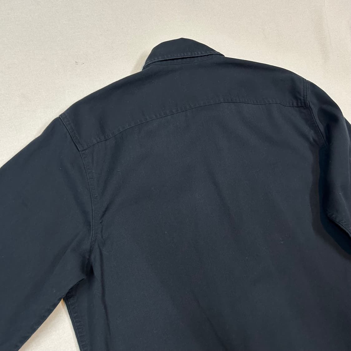 M) Wrangler 랭글러 투포켓 워크웨어 코튼 셔츠 블랙 W34 상품이미지6