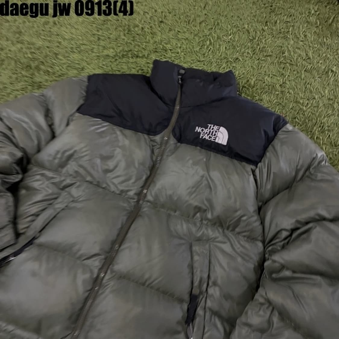 노스페이스 눕시 패딩 카키 상품이미지2