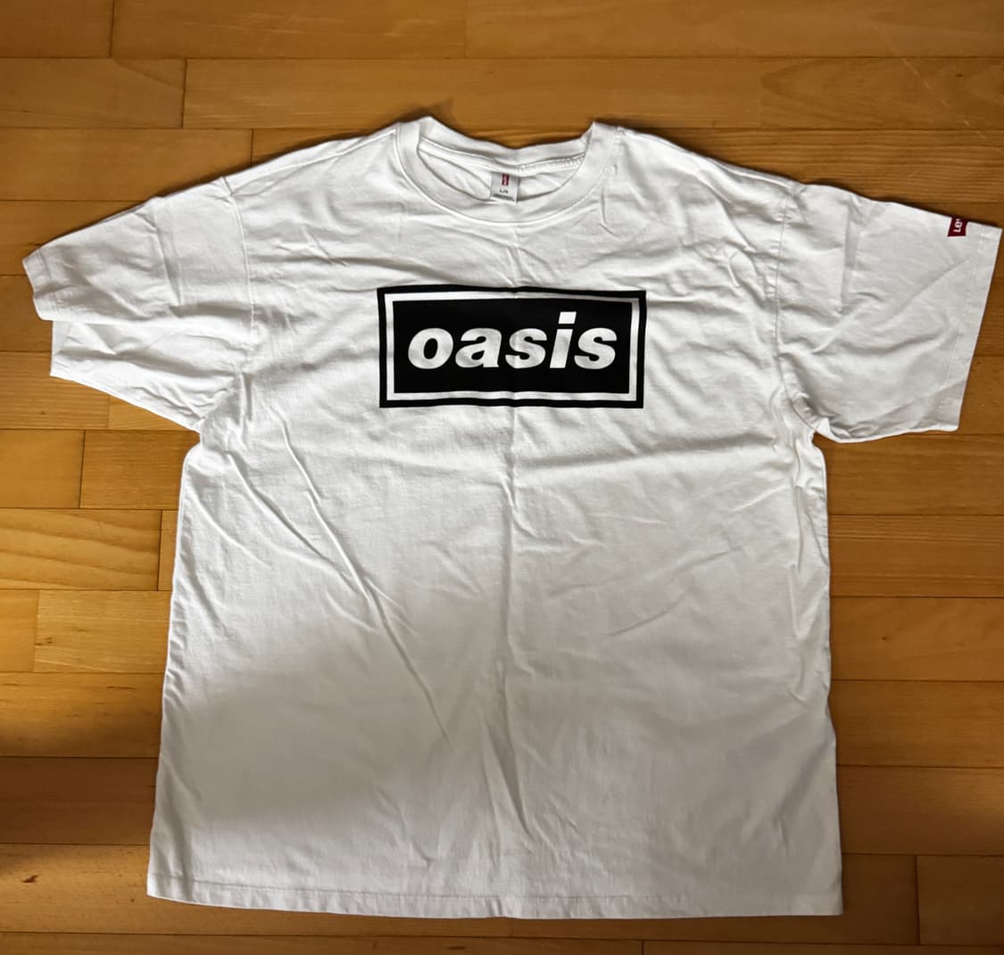리바이스x오아시스 반팔 L 상품이미지1