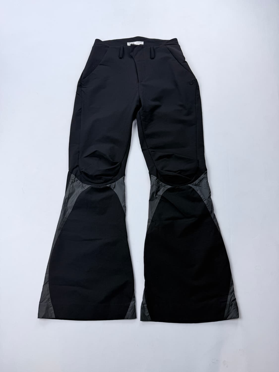 오호스(OJOS) 언발란스 웨이스트 부츠컷 팬츠 상품이미지3