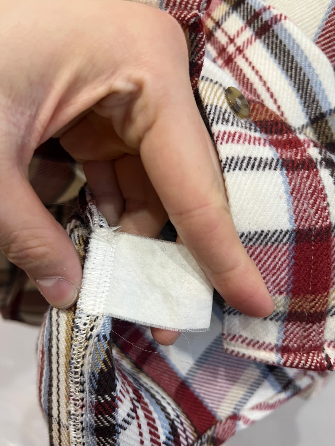 ON LIFE 체크 플란넬 셔츠  상품이미지5