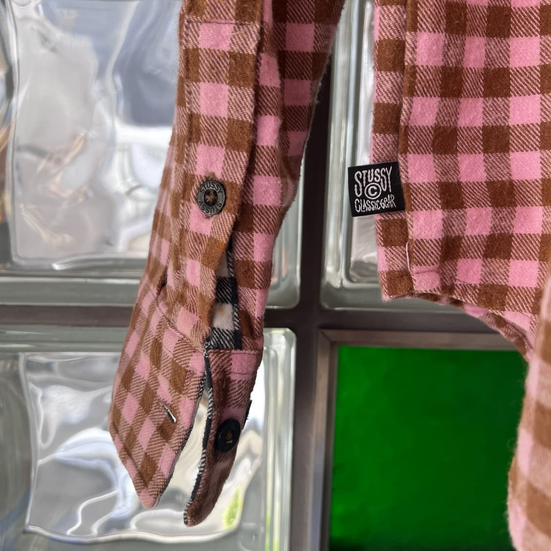 스투시 체크 셔츠 stussy check shirt 상품이미지4