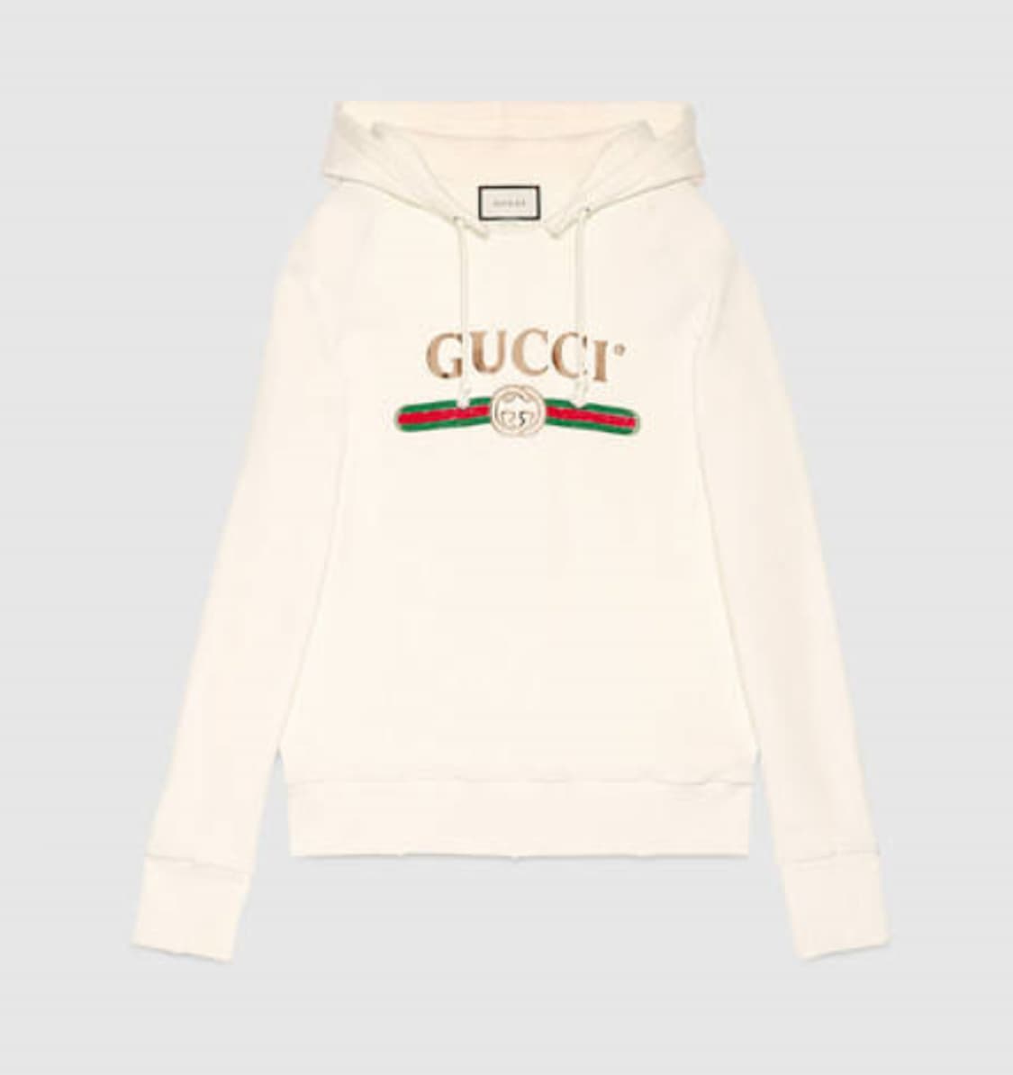 구찌 유니섹스 한정판 블라인드 포 러브 자수 후디 후드 상품이미지2