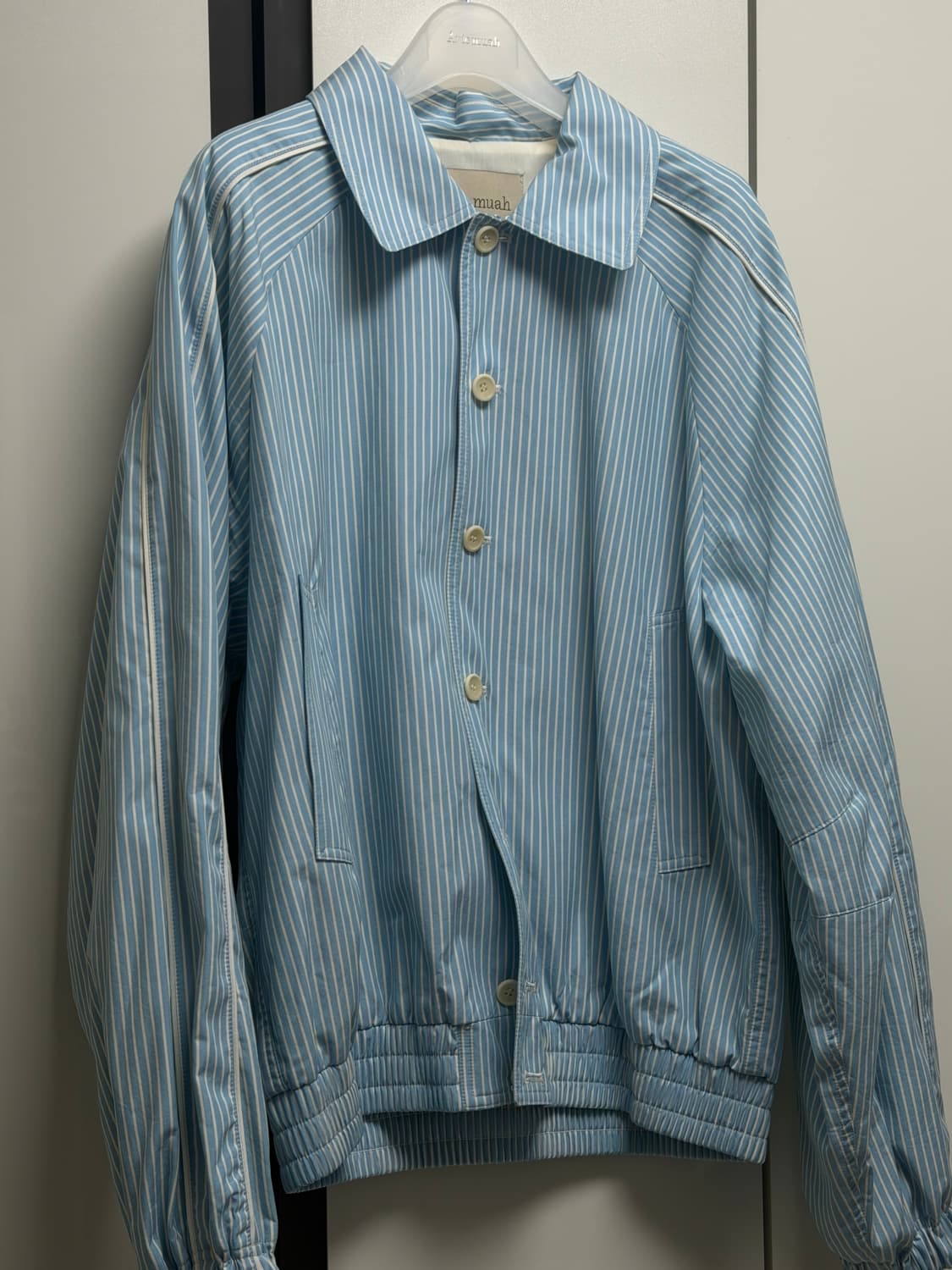 아비에무아 스트라이프 블루종 (2사이즈) 상품이미지2