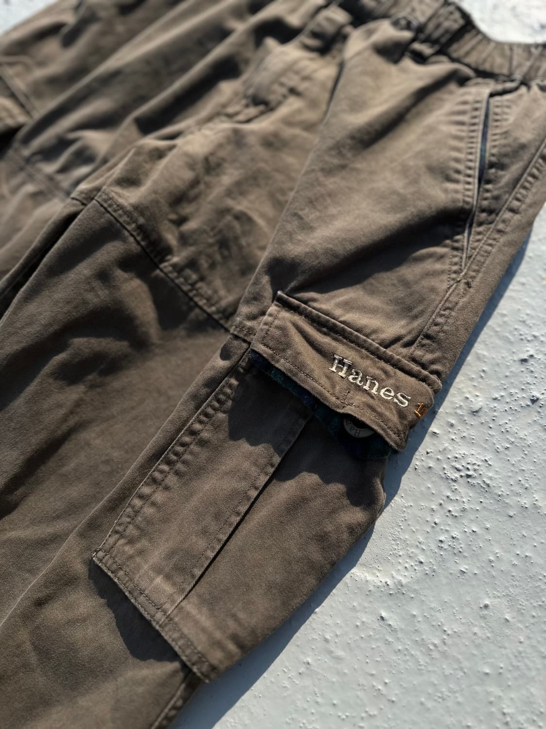 JPN Hanes 헤인즈 멀티 카고 팬츠 상품이미지2