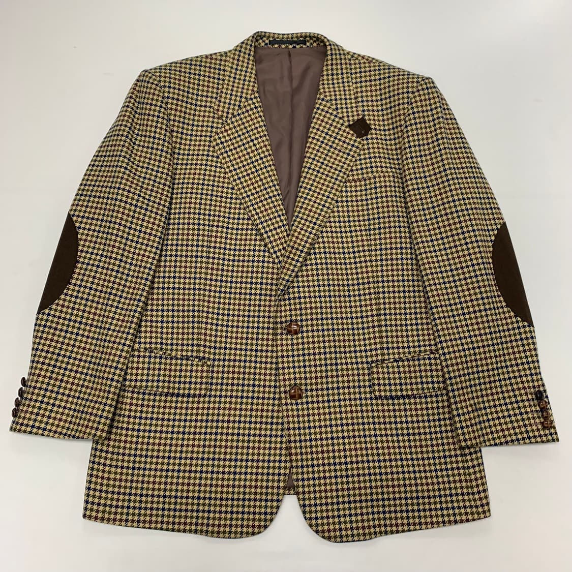 입생로랑 하운드투스 체크 캐시미어 혼방 블레이져 자켓 (105) 상품이미지1