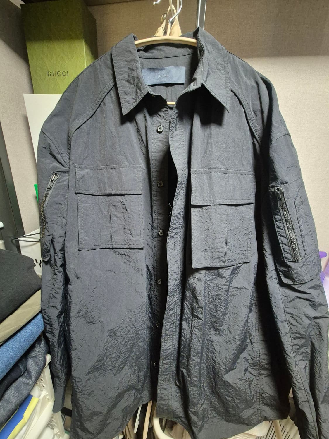 준지 유틸리티 셔츠 XL-XXL 상품이미지1