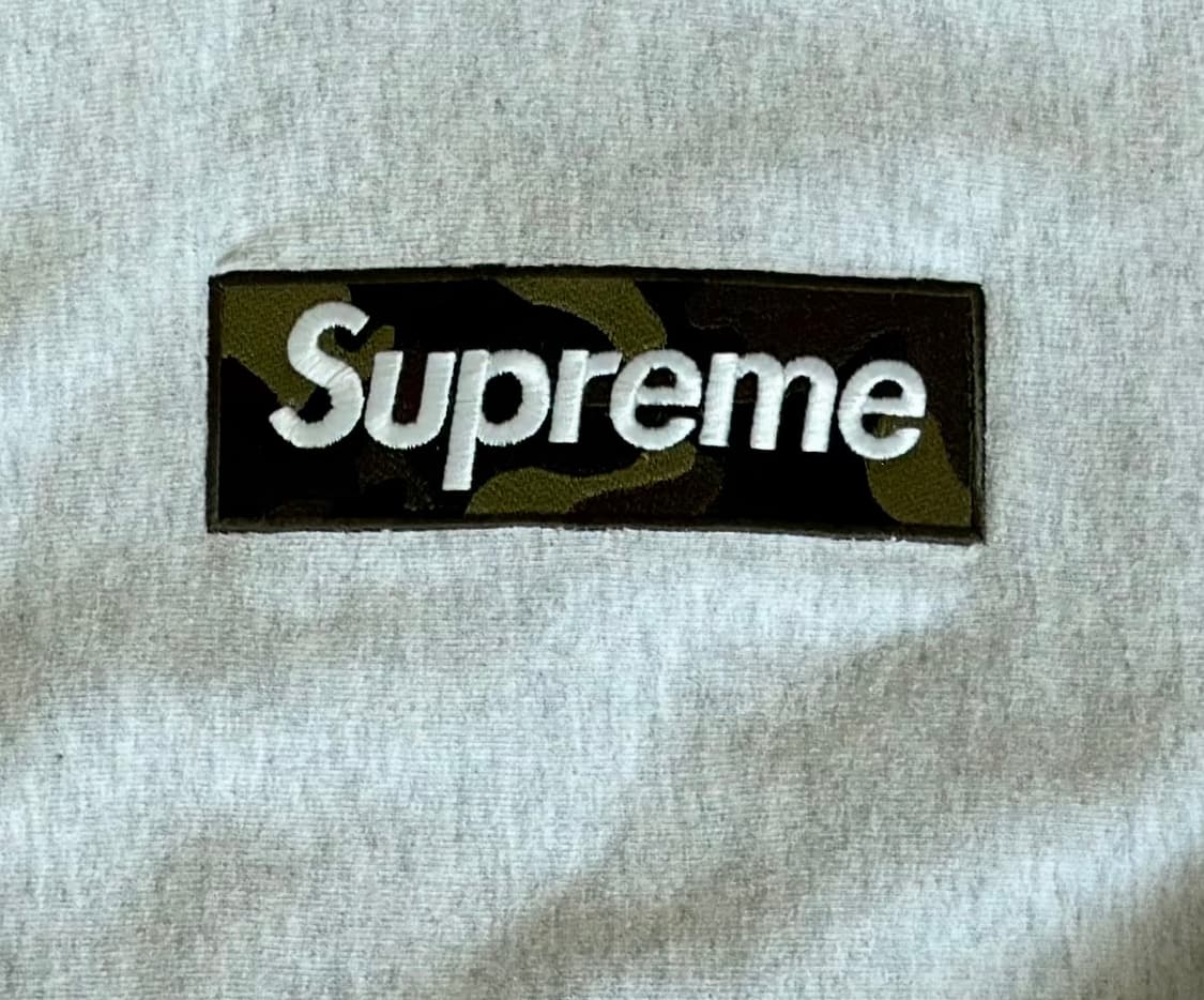 슈프림 카모 박스로고 후드 XXL 상품이미지2